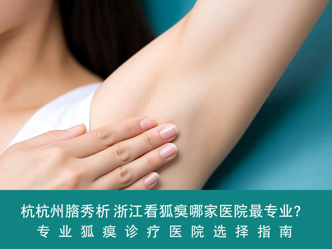杭州腋秀解析，浙江看狐臭哪家医院最专业？专业狐臭诊疗医院选择指南