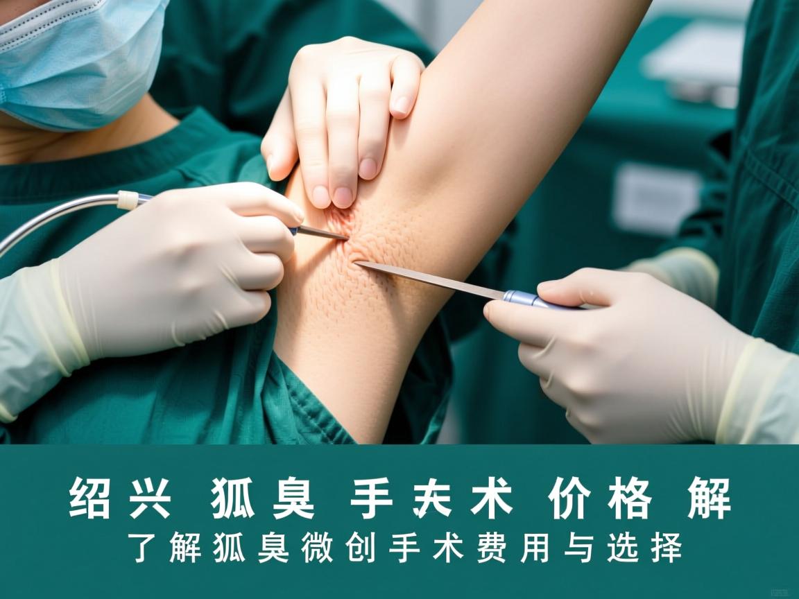 绍兴狐臭手术价格解析，了解狐臭微创手术费用与选择