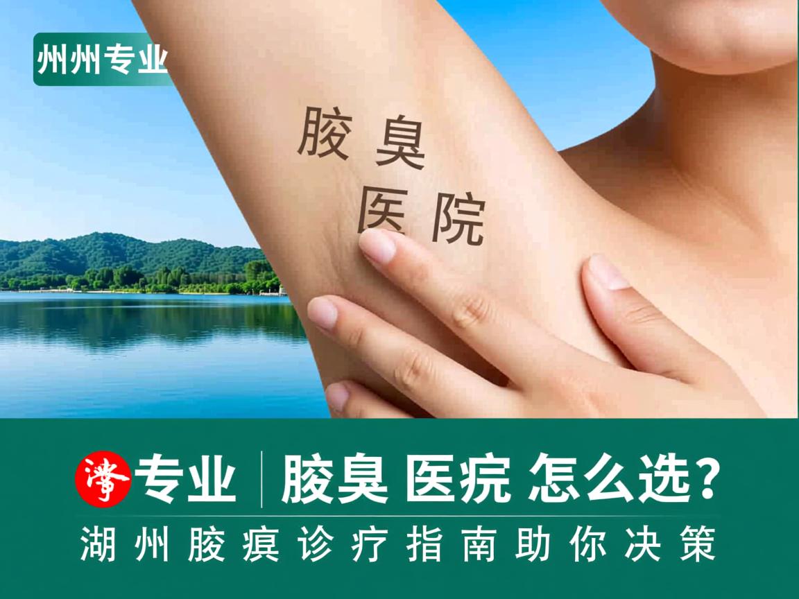 湖州专业腋臭医院怎么选？湖州腋臭诊疗指南助你决策
