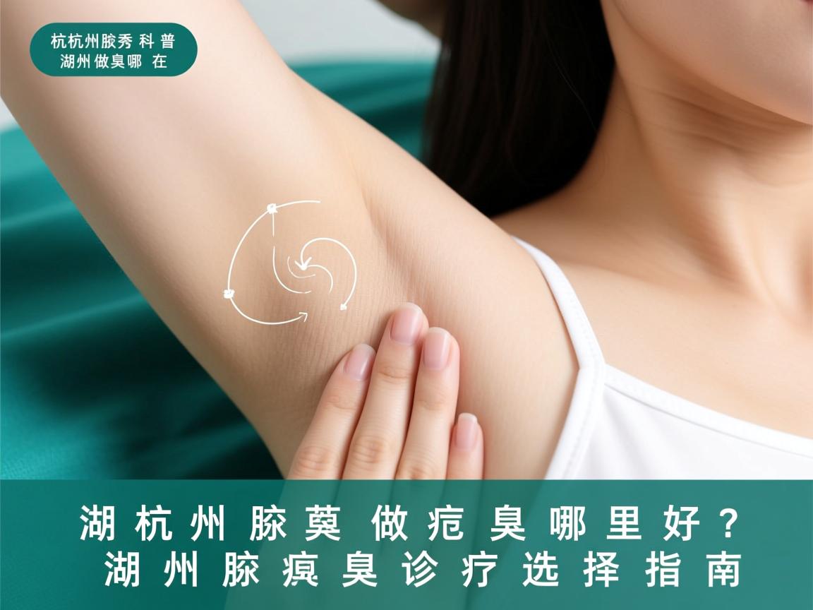 杭州腋秀科普，在湖州做腋臭哪里好？湖州腋臭诊疗选择指南