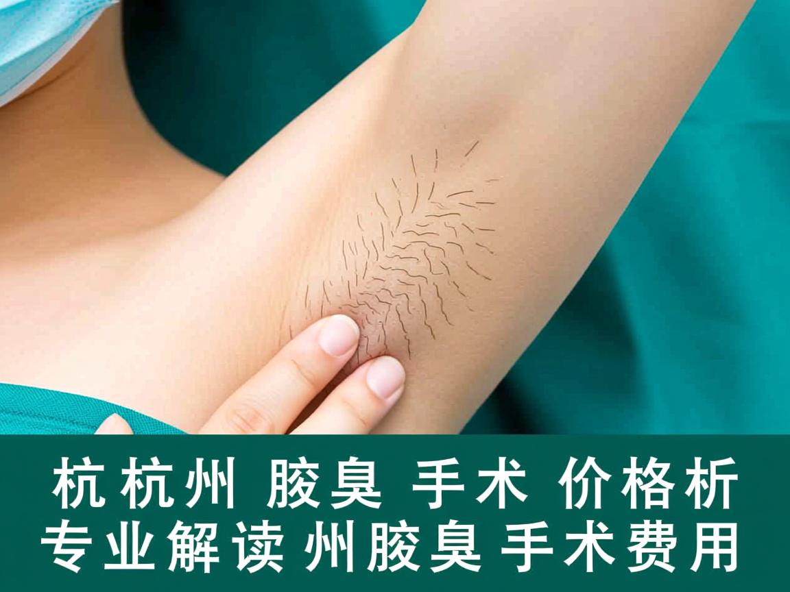 杭州腋臭手术价格解析，专业解读杭州腋臭手术费用