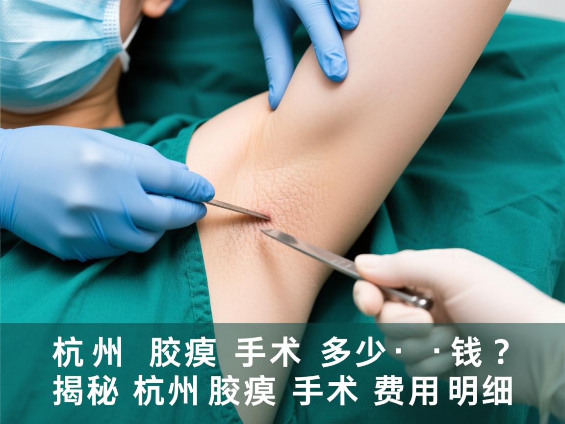 杭州腋臭手术多少钱？揭秘杭州腋臭手术费用明细