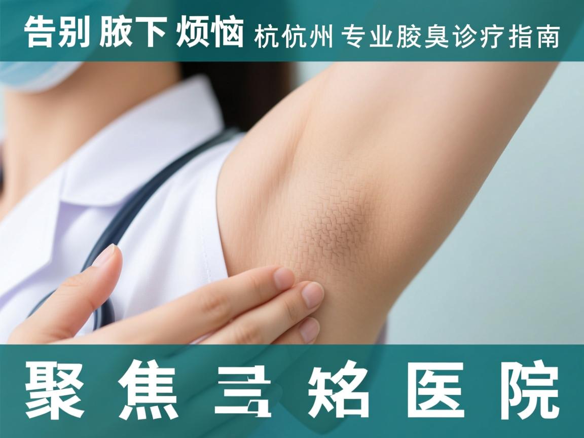 告别腋下烦恼，杭州专业腋臭诊疗指南，聚焦三大知名医院
