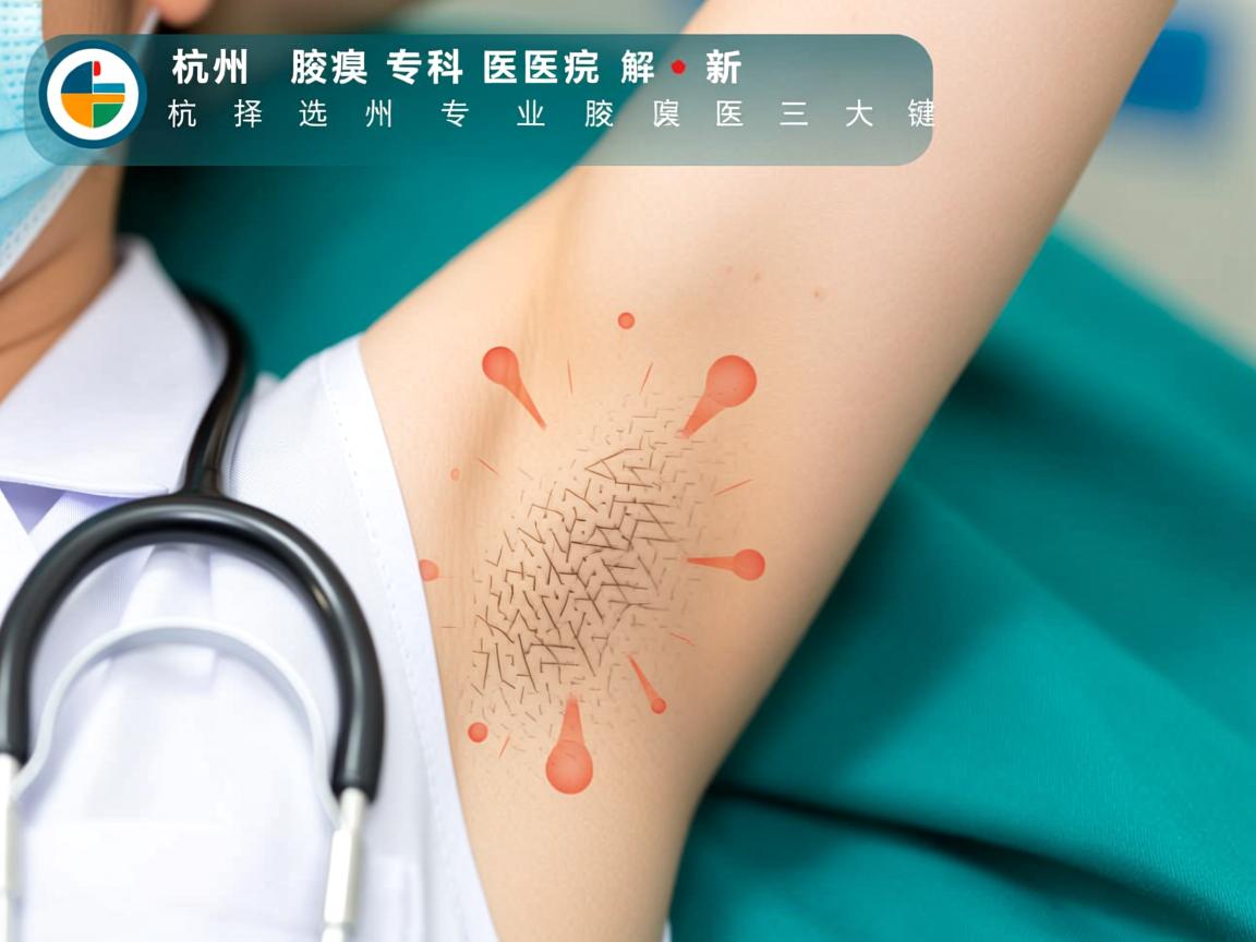 杭州腋臭专科医院解析，选择杭州专业腋臭医院的三大关键