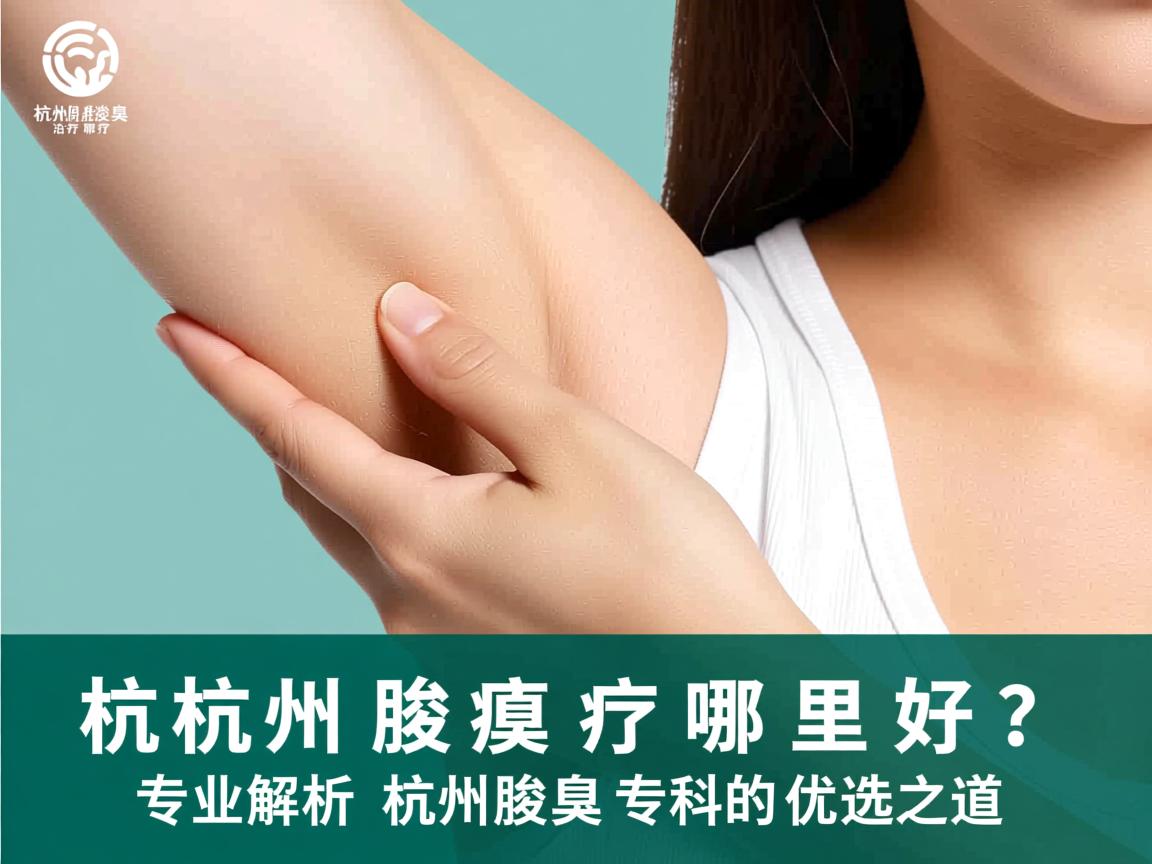 杭州腋臭治疗哪里好？专业解析杭州腋臭专科的优选之道