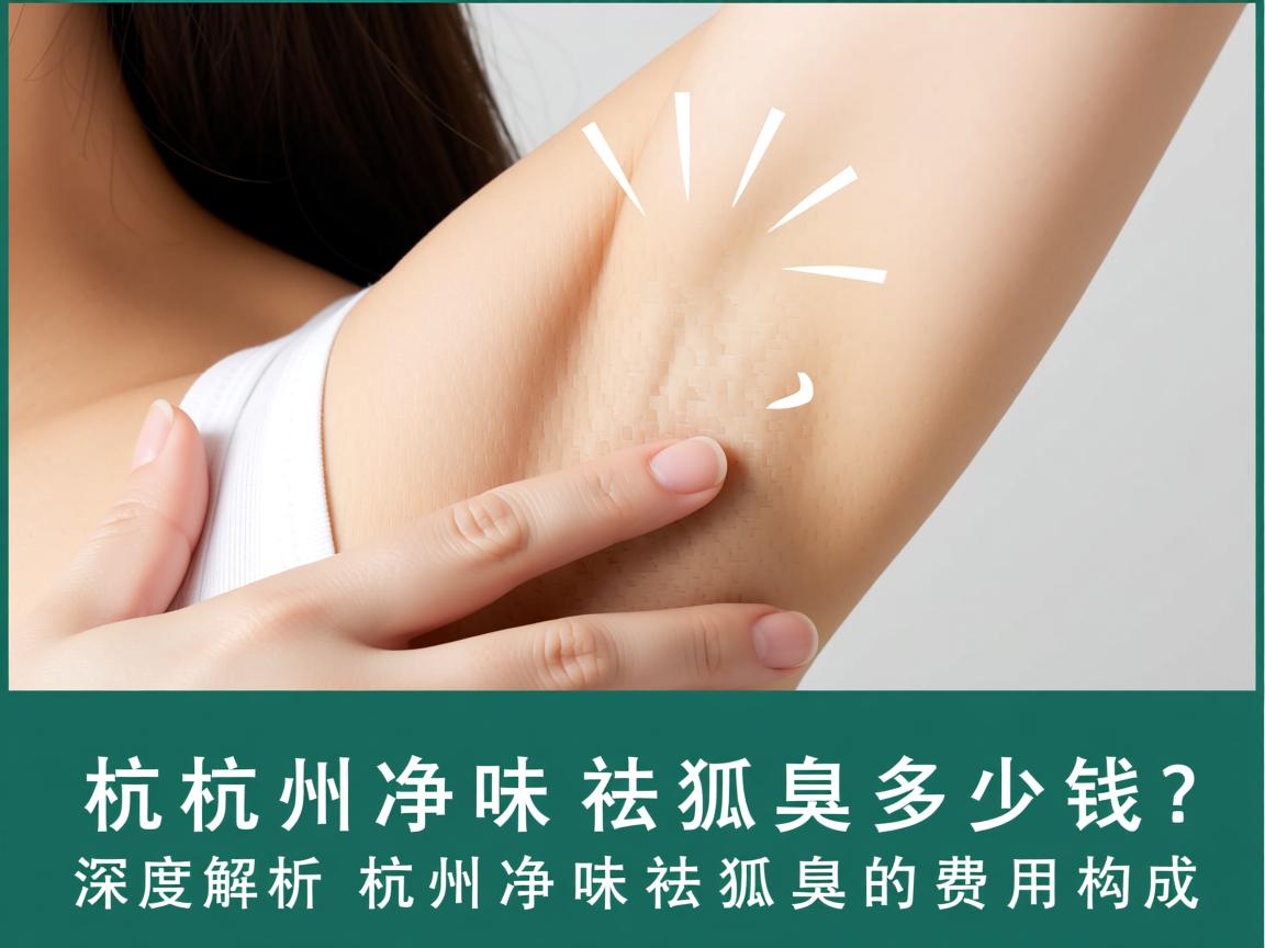 杭州净味祛狐臭多少钱？深度解析杭州净味祛狐臭的费用构成