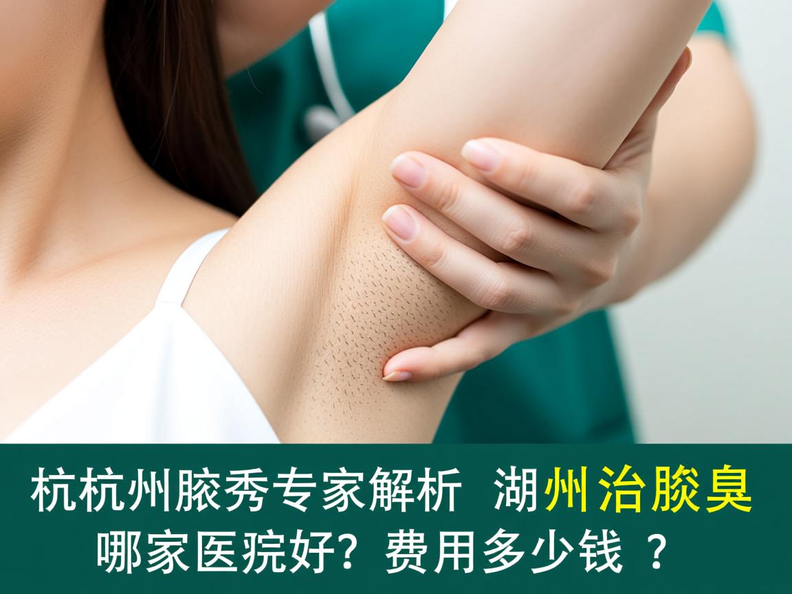 杭州腋秀专家解析，湖州治腋臭哪家医院好？费用多少钱？