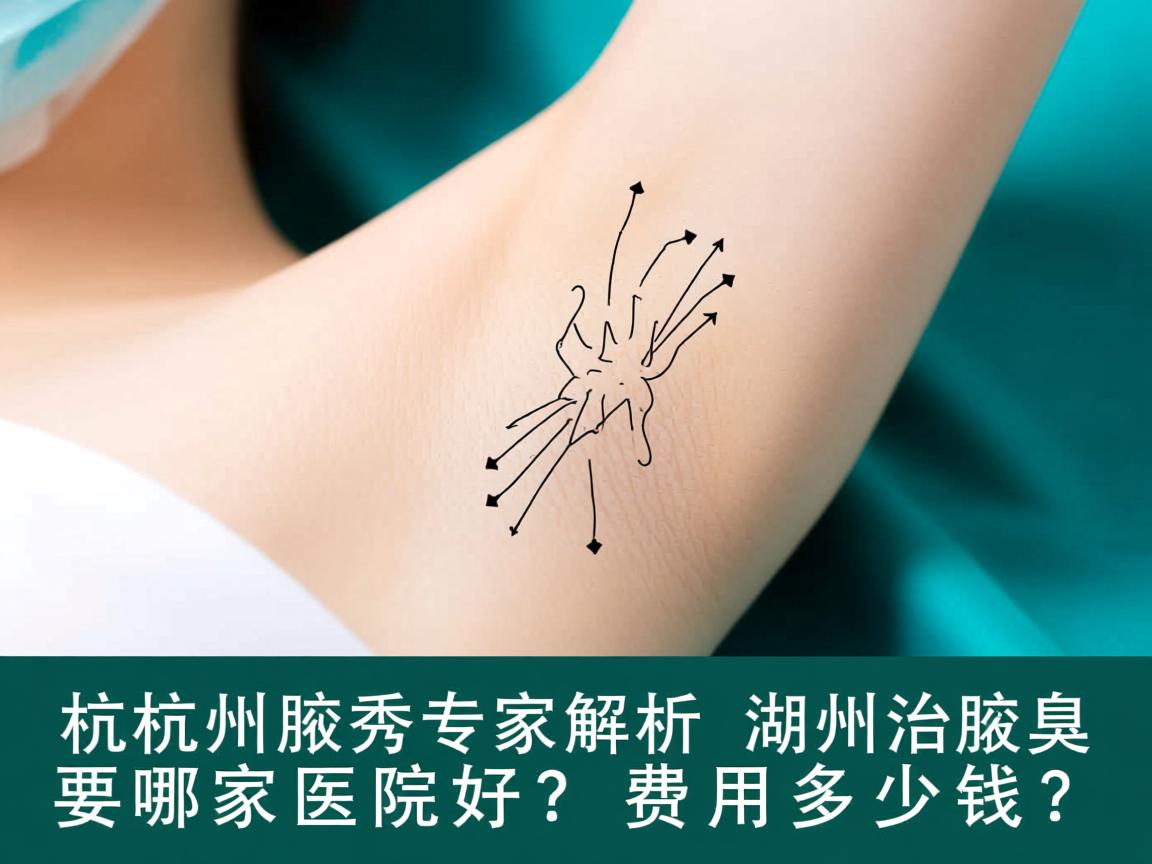 杭州腋秀专家解析，湖州治腋臭哪家医院好？费用多少钱？