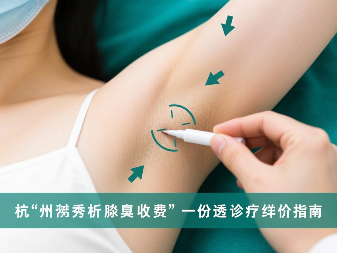 杭州腋秀解析腋臭收费，一份透明详尽的腋臭诊疗价格指南