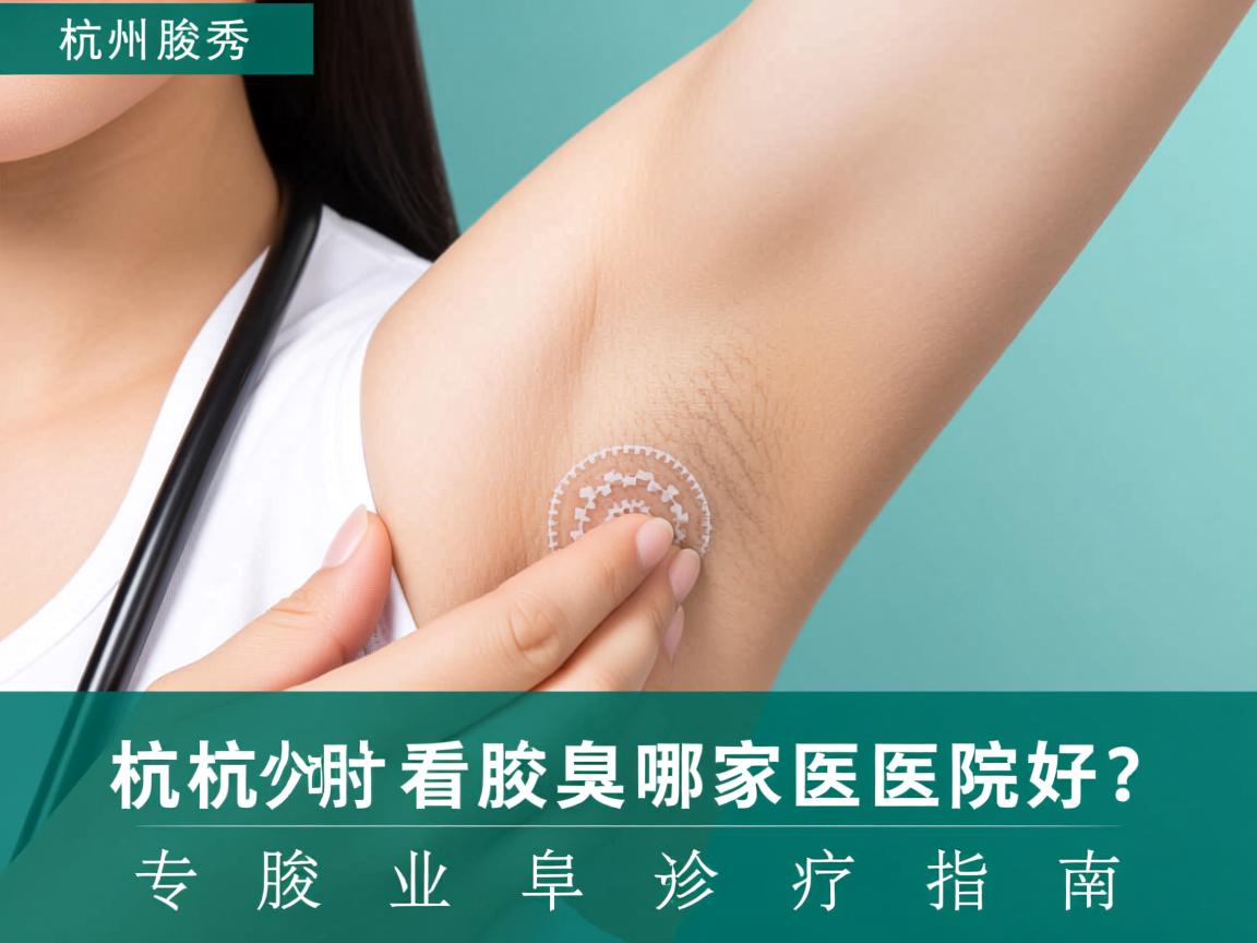 杭州腋秀解析，杭州看腋臭哪家医院好？专业腋臭诊疗指南