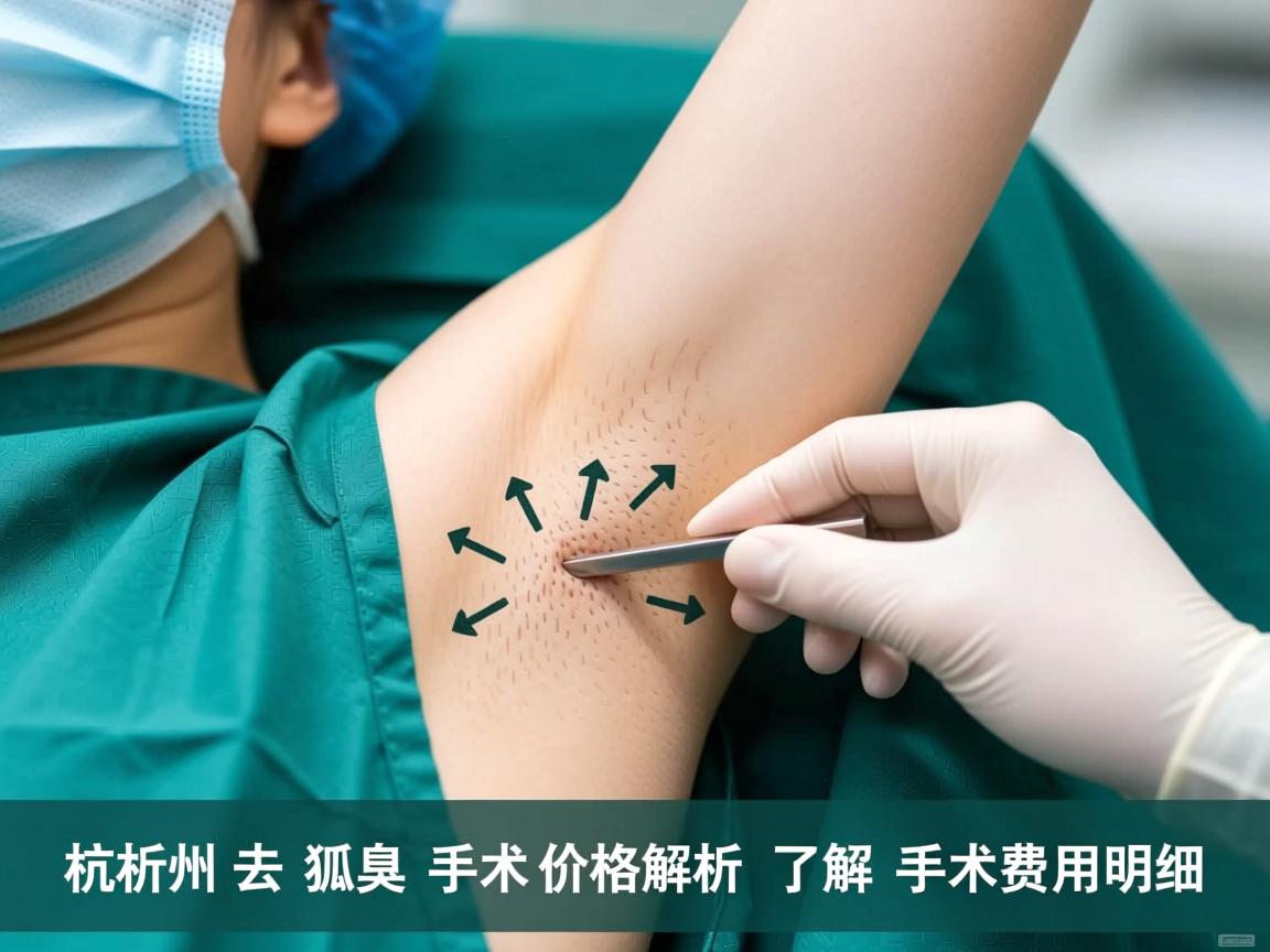 杭州去狐臭手术价格解析，了解狐臭手术费用明细