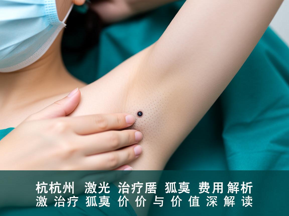 杭州激光治疗狐臭费用解析，激光治疗狐臭价格与价值深度解读