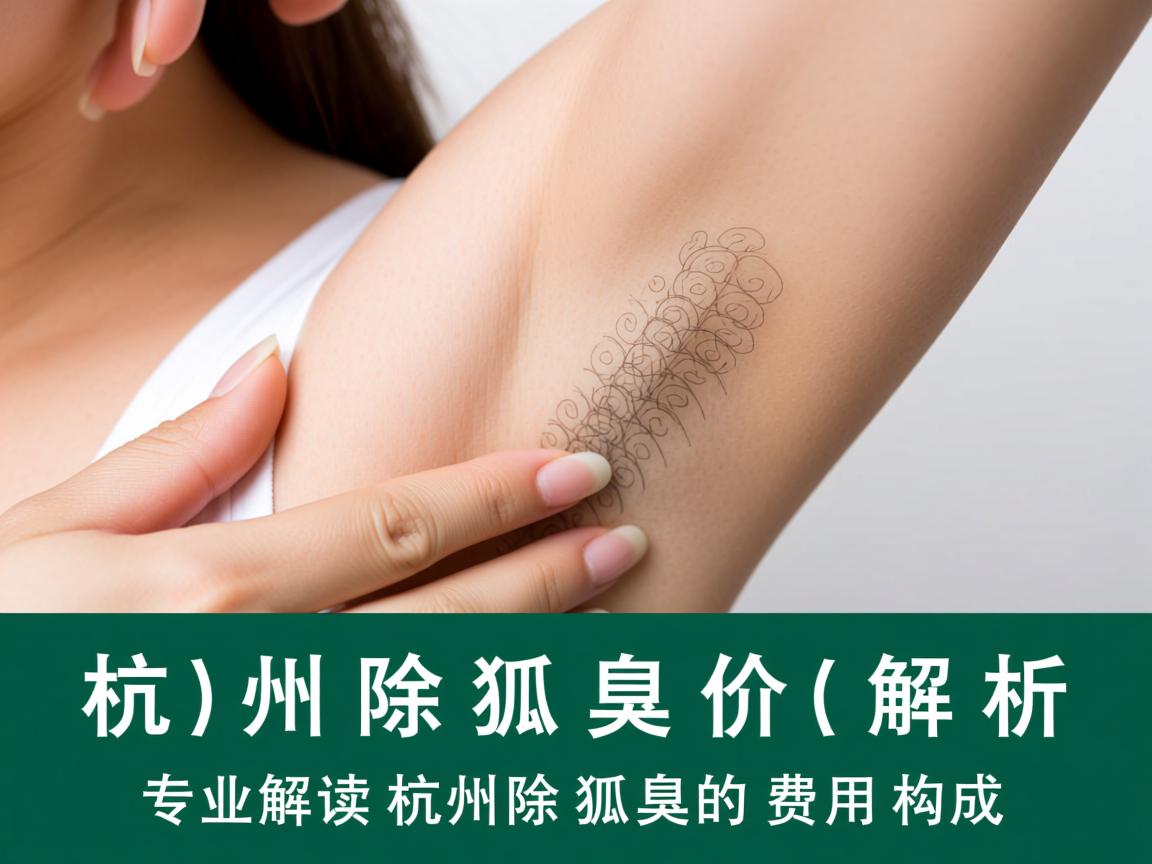 杭州除狐臭价格解析，专业解读杭州除狐臭的费用构成