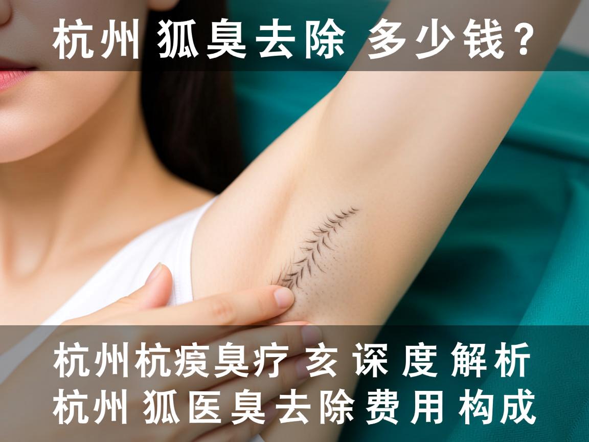 杭州狐臭去除多少钱？深度解析杭州狐臭去除费用构成