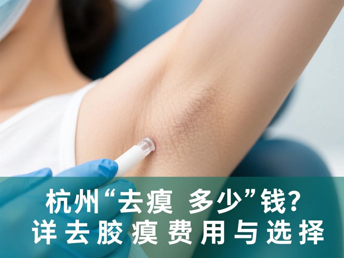 杭州去腋臭多少钱？详解去腋臭费用与选择