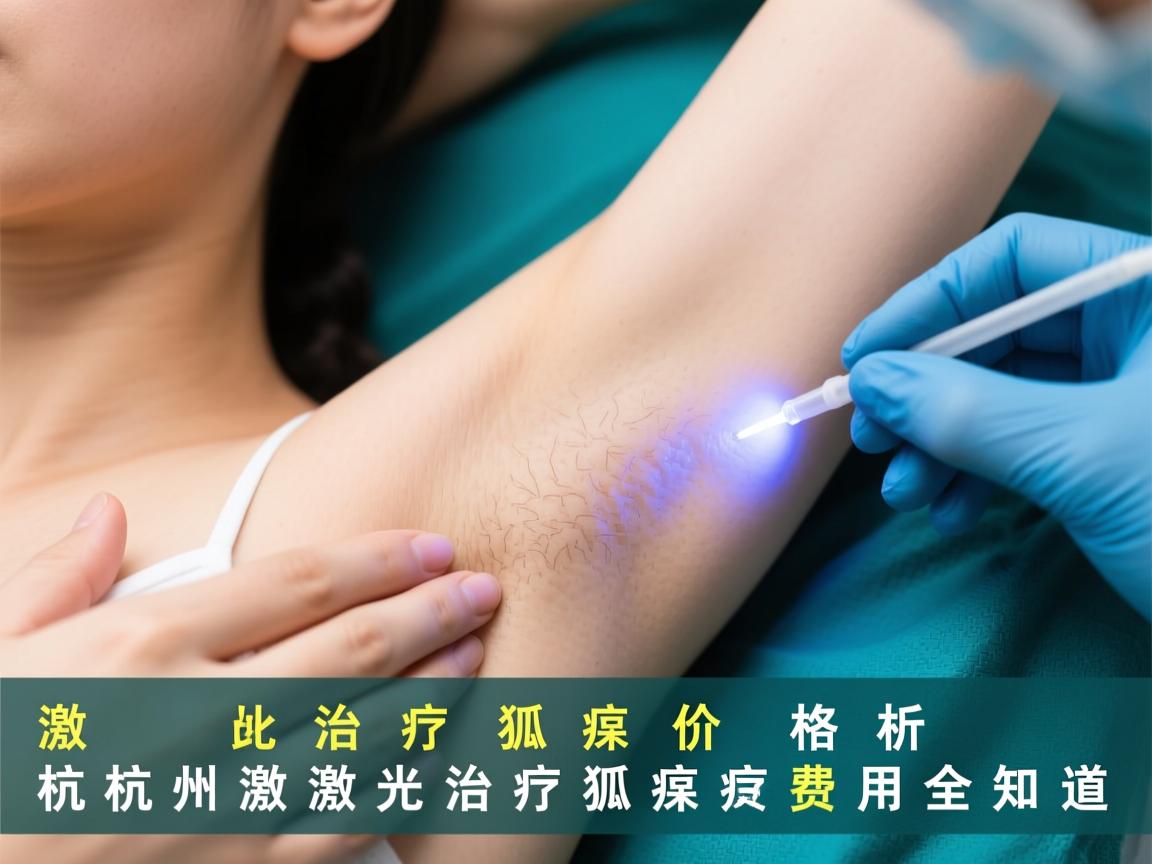 激光治疗狐臭价格解析，杭州激光治疗狐臭费用全知道