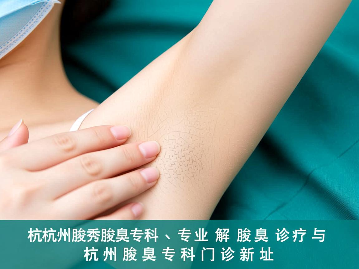 杭州腋秀腋臭专科，专业解析腋臭诊疗与杭州腋臭专科门诊新址