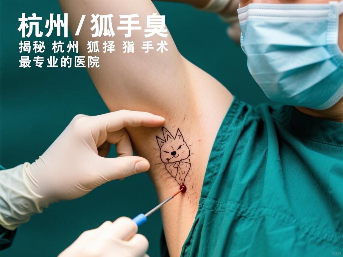 杭州狐臭手术选择指南，揭秘杭州狐臭手术最专业的医院