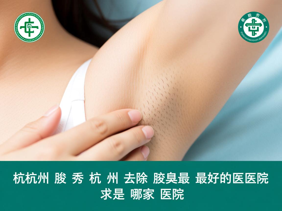 杭州腋秀解析，杭州去除腋臭最好的医院是哪家医院