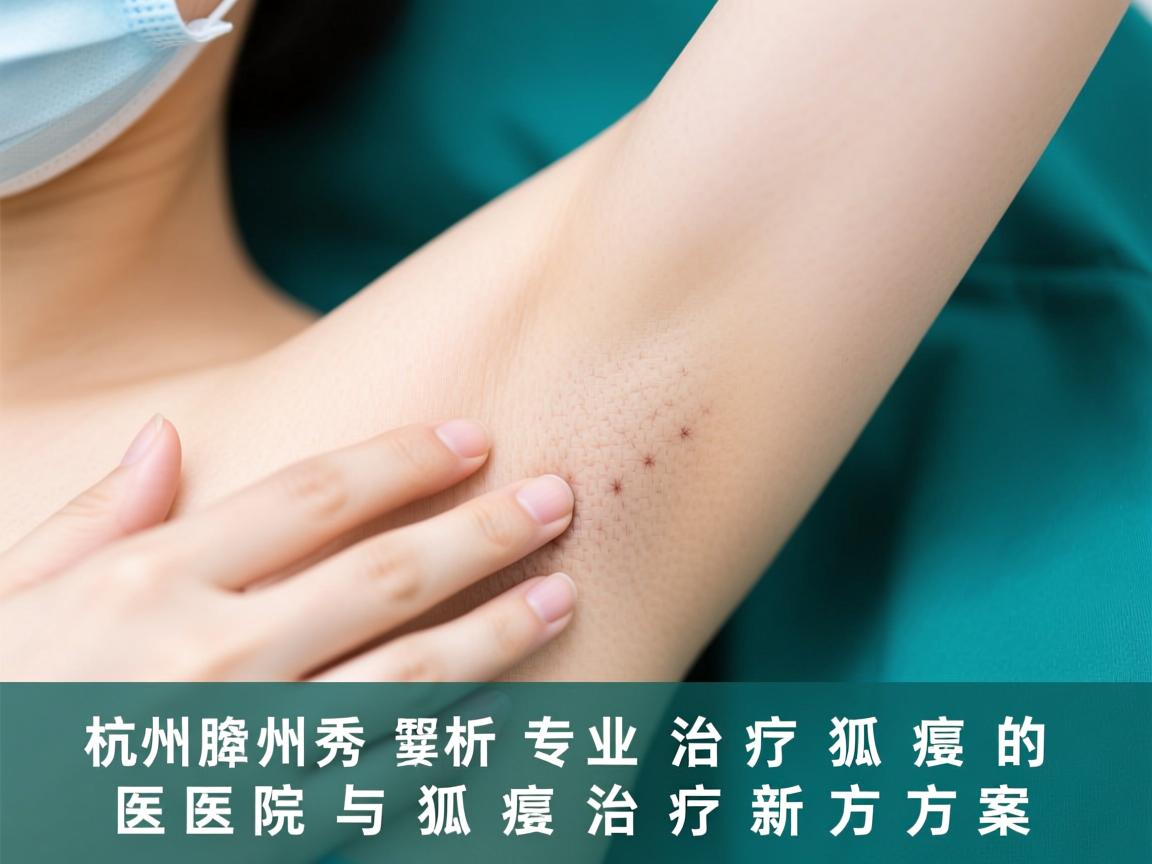 杭州腋秀解析，杭州专业治疗狐臭的医院与狐臭治疗新方案