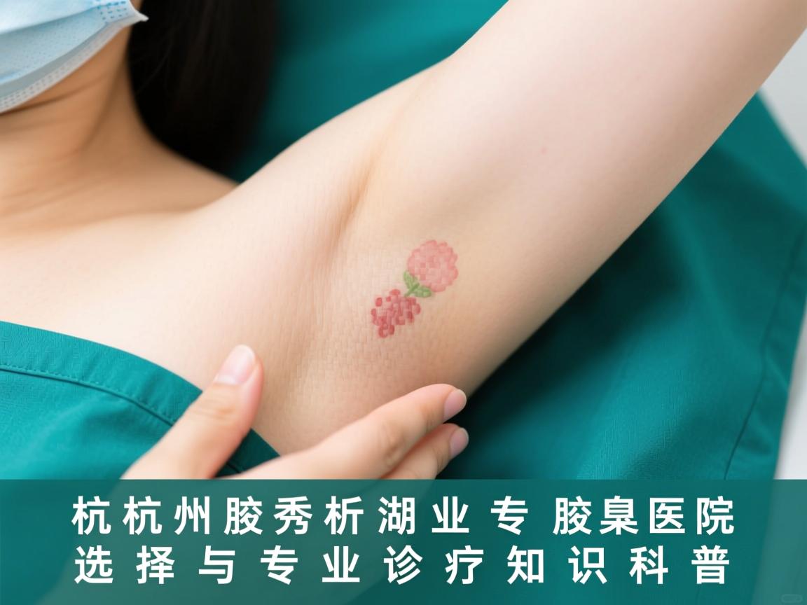 杭州腋秀解析，湖州专业腋臭医院选择与专业诊疗知识科普