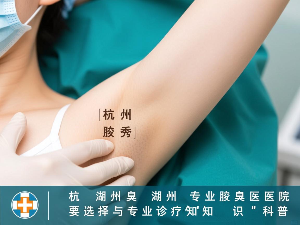 杭州腋秀解析，湖州专业腋臭医院选择与专业诊疗知识科普