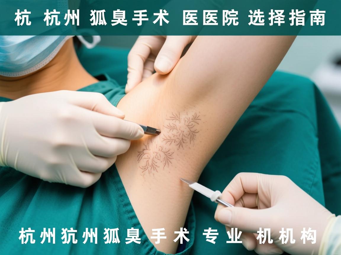 杭州狐臭手术医院选择指南,详解杭州狐臭手术专业机构 杭州狐臭手术医院选择指南,详解杭州狐臭手术专业机构