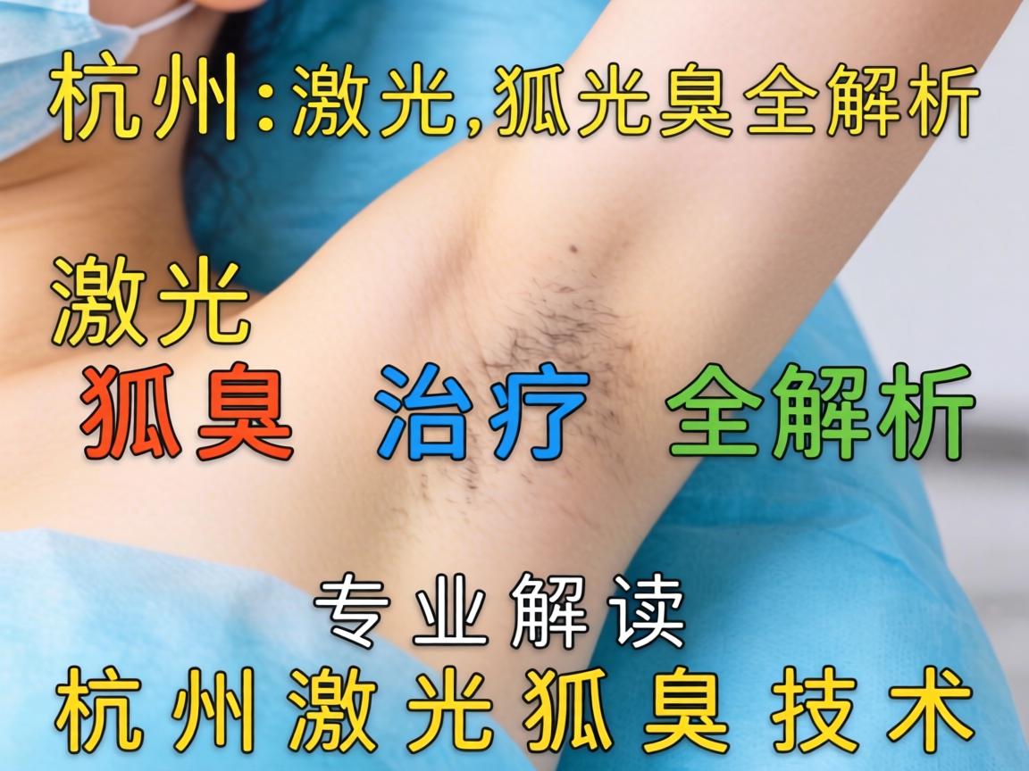 杭州激光狐臭治疗全解析，专业解读杭州激光狐臭技术