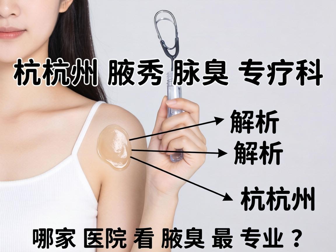 杭州腋秀腋臭专科解析，杭州哪家医院看腋臭最专业？