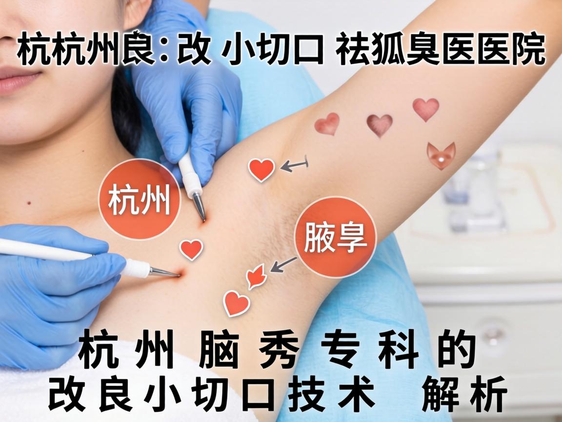 杭州改良小切口祛狐臭医院，杭州腋秀专科的改良小切口技术解析