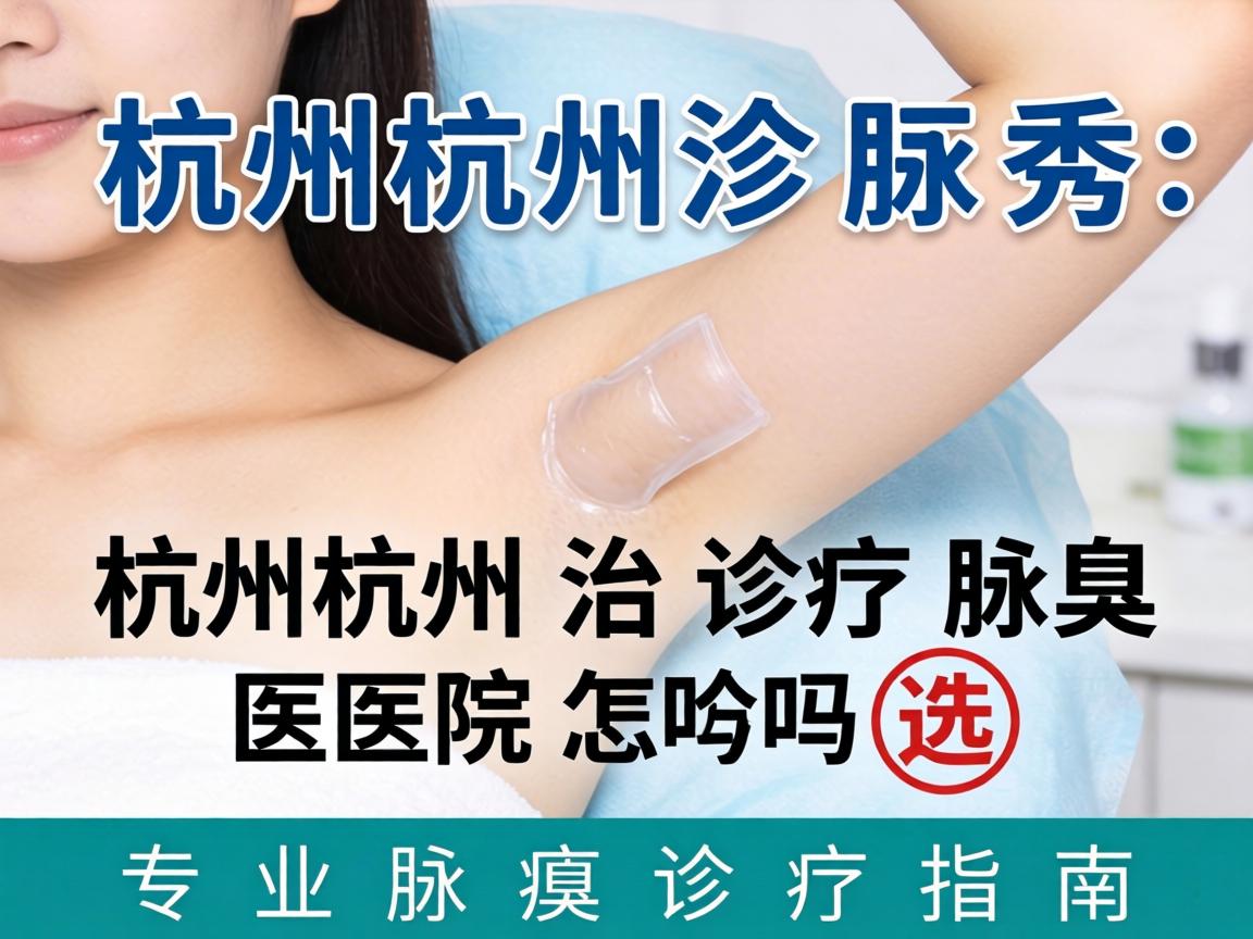杭州腋秀解析，杭州治疗腋臭医院怎么选？专业腋臭诊疗指南