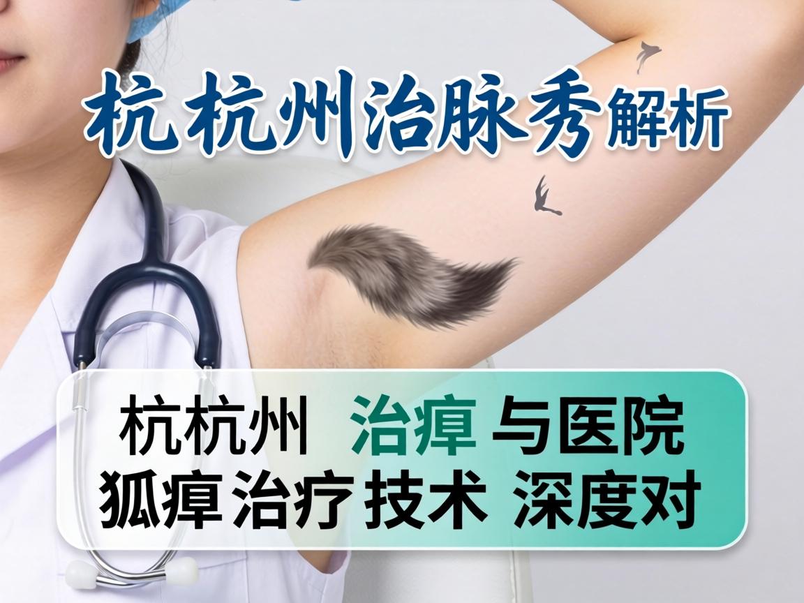 杭州腋秀解析，杭州治狐臭医院与狐臭治疗技术深度对比