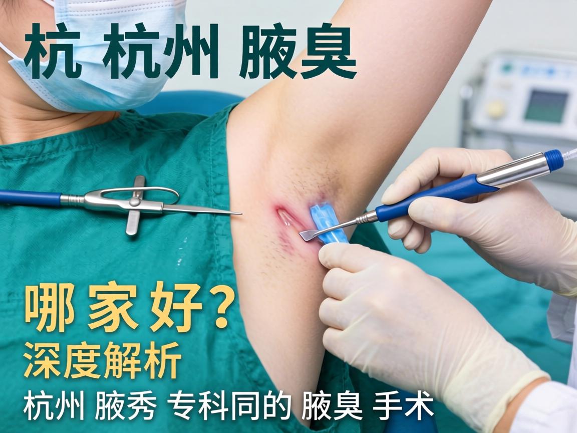 杭州腋臭手术哪家好？深度解析杭州腋秀专科的腋臭手术