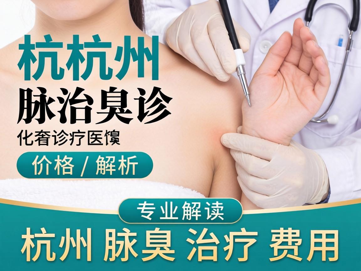 杭州腋臭诊疗价格解析，专业解读杭州腋臭治疗费用