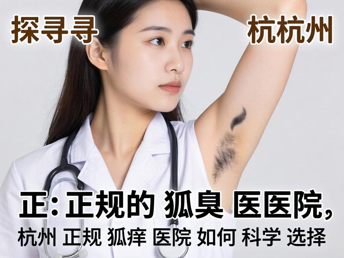 探寻杭州正规的狐臭医院，杭州正规狐臭医院如何科学选择