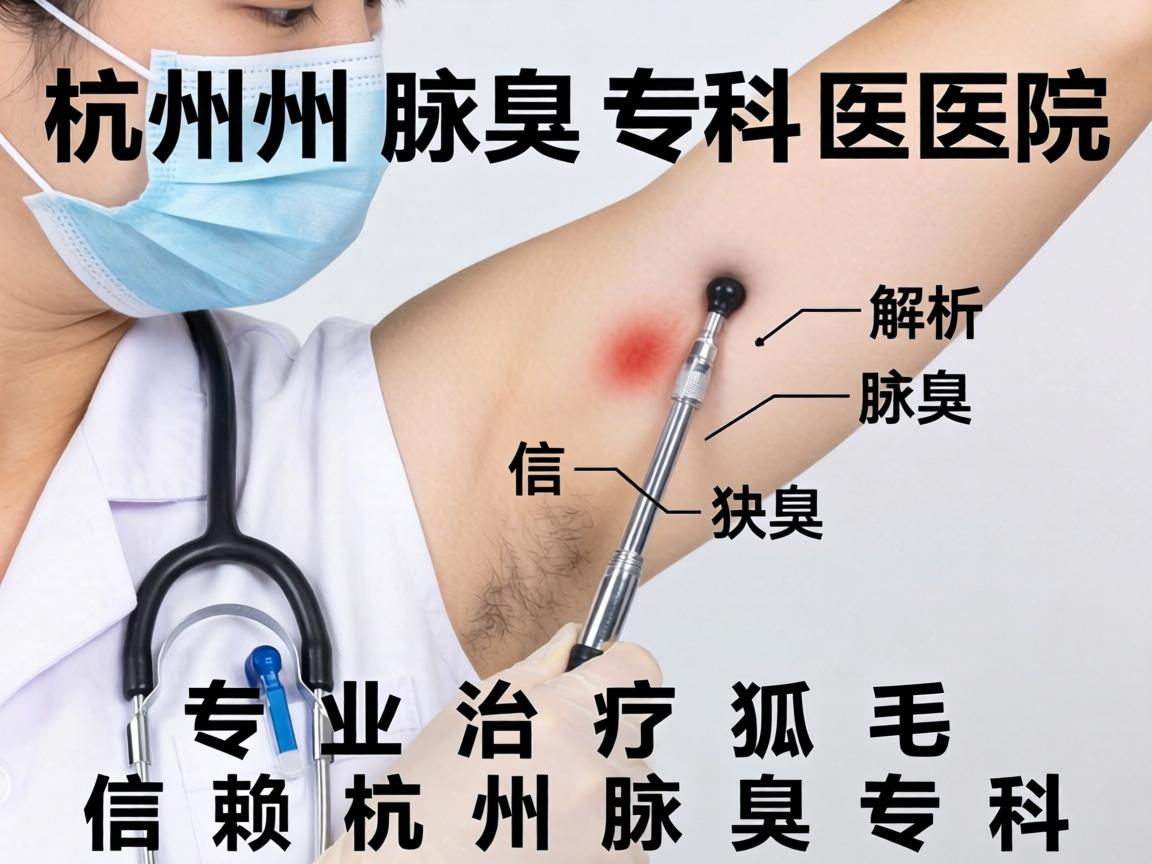 杭州腋臭专科医院解析，专业治疗狐臭，信赖杭州腋臭专科