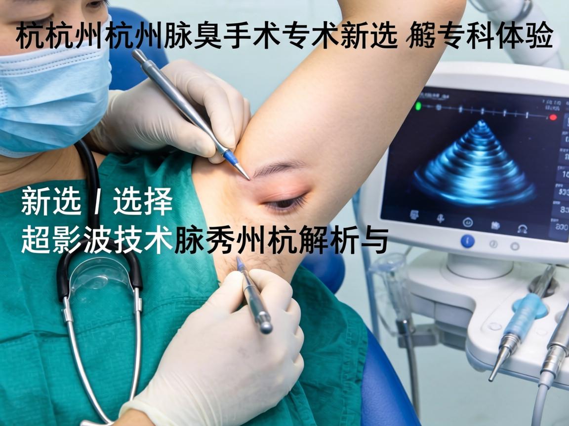 杭州腋臭手术新选择，超声波技术解析与杭州腋秀专科体验