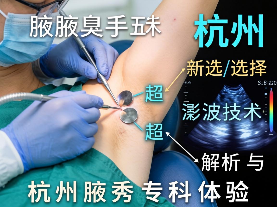 杭州腋臭手术新选择，超声波技术解析与杭州腋秀专科体验