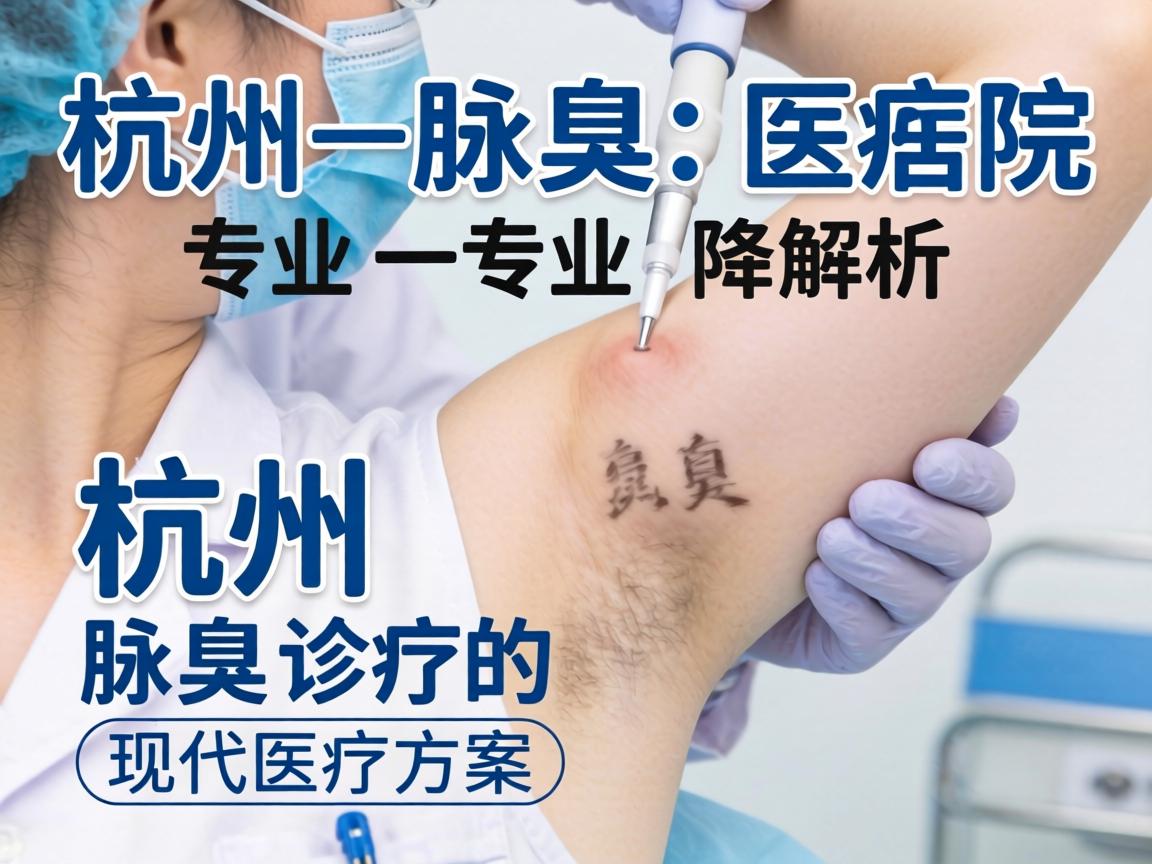 杭州腋臭医院专业解析，杭州腋臭诊疗的现代医疗方案