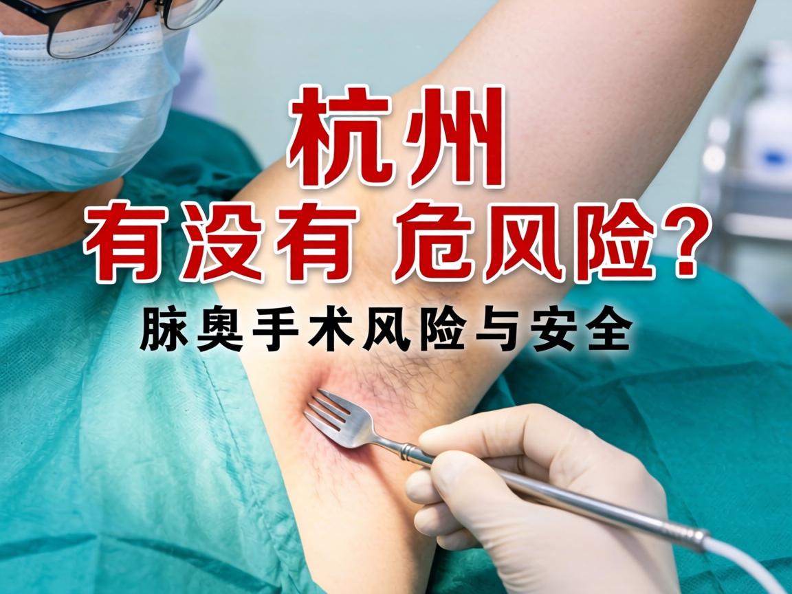 杭州腋臭手术有没有危险？详解杭州腋臭手术的风险与安全