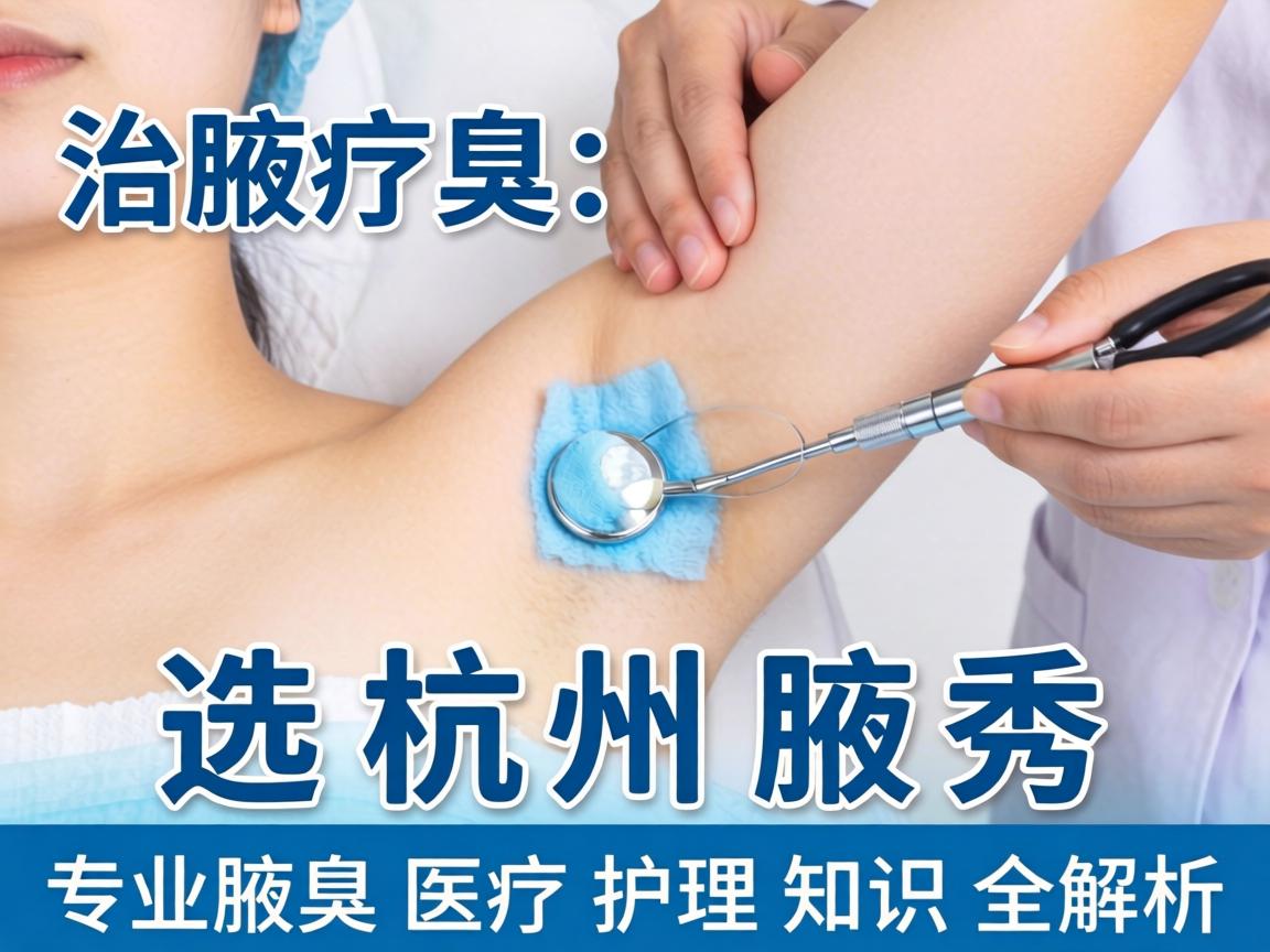 腋臭治疗选杭州腋秀，专业腋臭医疗护理知识全解析