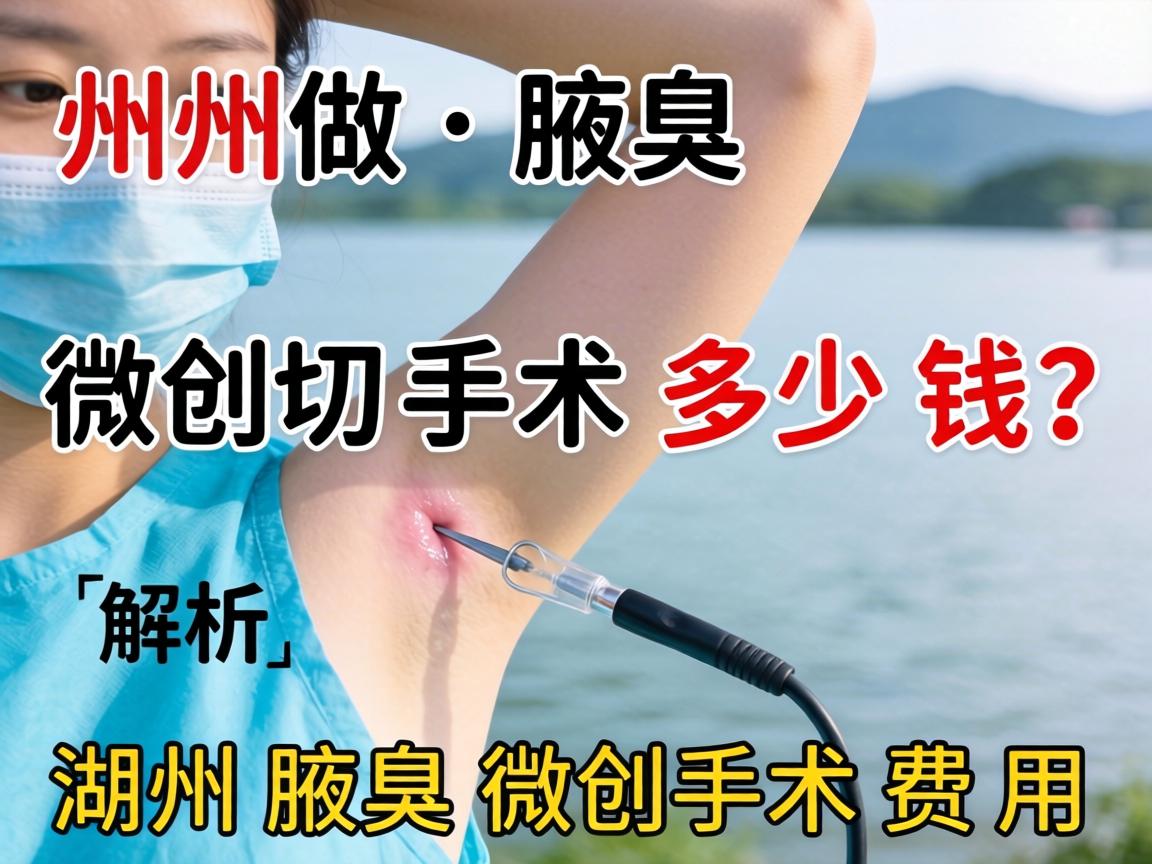 在湖州做腋臭微创手术多少钱？解析湖州腋臭微创手术费用
