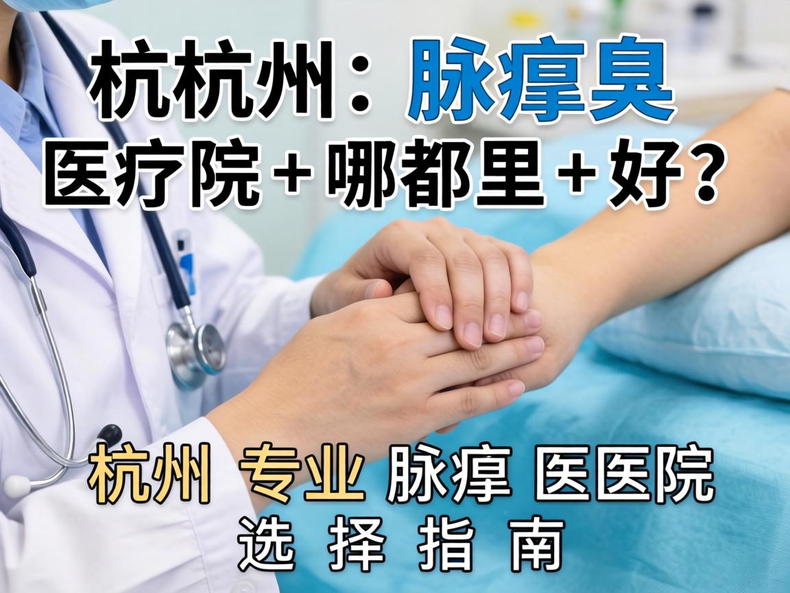 杭州腋臭医院哪里好？杭州专业腋臭医院选择指南