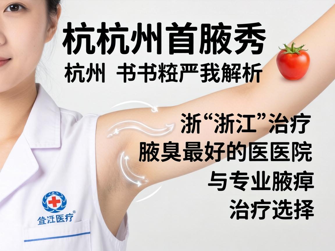 杭州腋秀解析，浙江治疗腋臭最好的医院与专业腋臭治疗选择