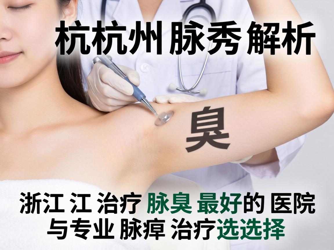 杭州腋秀解析，浙江治疗腋臭最好的医院与专业腋臭治疗选择