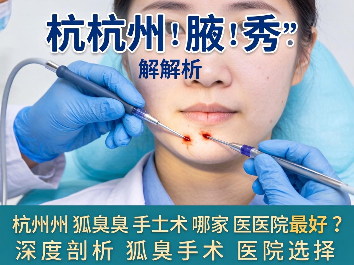 杭州腋秀解析，杭州狐臭手术哪家医院最好？深度剖析狐臭手术医院选择