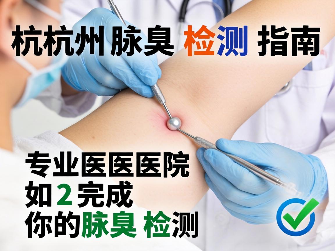 杭州腋臭检测指南，专业医院如何完成你的腋臭检测