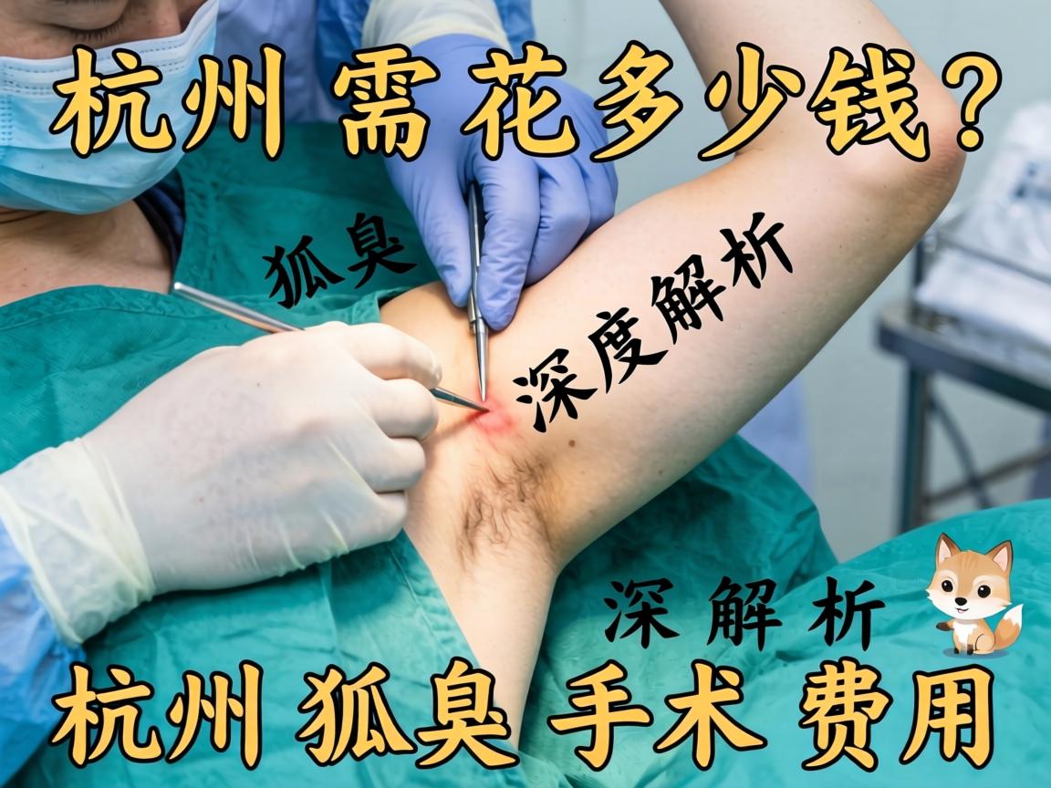杭州狐臭手术需花多少钱?深度解析杭州狐臭手术费用 杭州狐臭手术需花多少钱?深度解析杭州狐臭手术费用