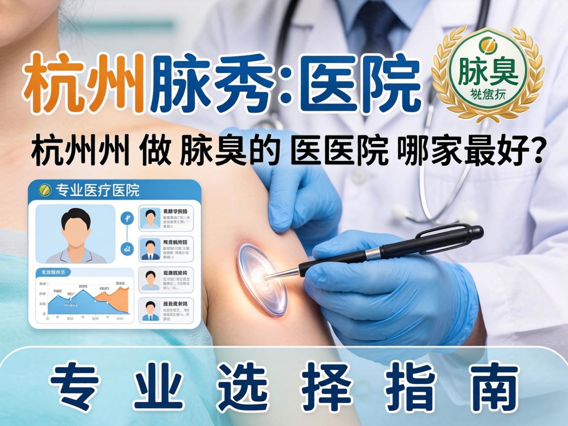 杭州腋秀医院解析，杭州做腋臭的医院哪家最好？专业选择指南