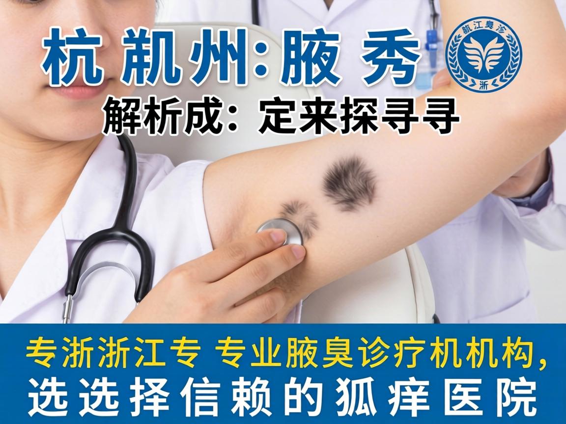 杭州腋秀解析,探寻浙江专业腋臭诊疗机构,选择信赖的狐臭医院 杭州腋秀解析,探寻浙江专业腋臭诊疗机构,选择信赖的狐臭医院